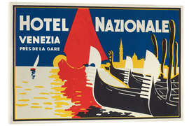 Acrylglasbild Hotel Nazionale, Venezia - Wild Apple Portfolio