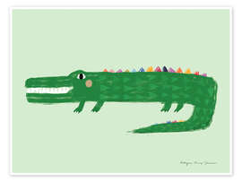 Kunstwerk Crocodile