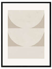 Gerahmter Kunstdruck Elegant Balance III