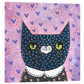 Acrylglasbild Exzentrische Katze