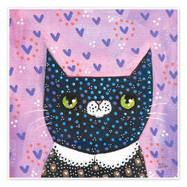 Tableau Kooky Cat - Melissa Averinos