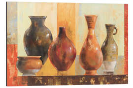Alubild Lasierte Töpfe - Silvia Vassileva