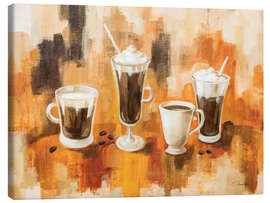 Leinwandbild Café frappé - Silvia Vassileva