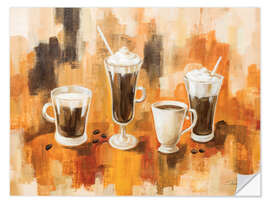 Sticker mural Café frappé - Silvia Vassileva
