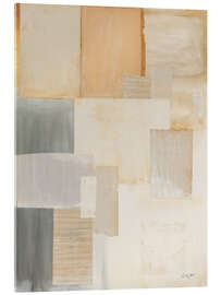 Acrylglasbild Layered - Courtney Prahl