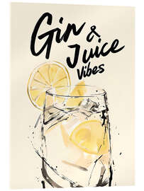 Akrylbillede Gin and Juice Vibes