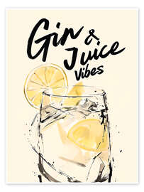 Stampa Gin and Juice Vibes - nobelart