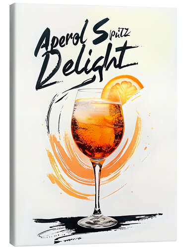 Tableau sur toile Aperol Spritz Delight