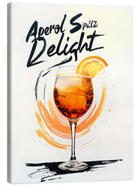 Stampa su tela Aperol Spritz Delight - nobelart