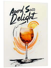 Hartschaumbild Aperol Spritz Delight