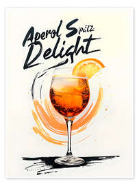 Stampa Aperol Spritz Delight - nobelart