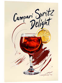 Akrylbillede Campari Spritz Delight