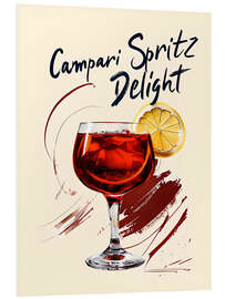 Hartschaumbild Campari Spritz Delight