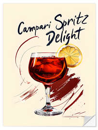 Wandsticker Campari Spritz Delight