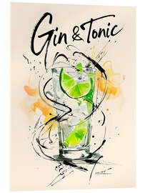 Akrylbillede Gin &amp; Tonic