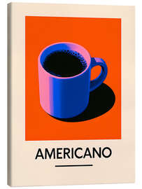 Canvas print Coffee Americano - nobelart