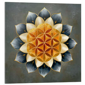 Acrylic print The Flower of Life - DejaReve