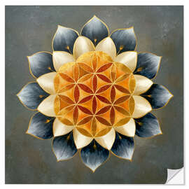 Wandsticker Die Blume des Lebens