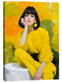 Lienzo Woman in Yellow - DejaReve