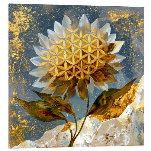 Acrylic print Sacred Bloom
