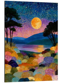 Alubild Bunte Vollmondnacht - DejaReve