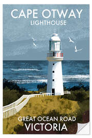 Wandsticker Caoe Otway, Australien