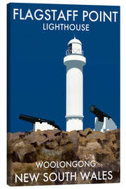 Leinwandbild Flagstaff Point, Australien - Roger O’Reilly