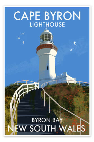 Plakat Cape Byron, Australia
