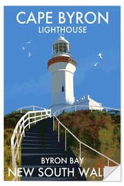 Wandsticker Kap Byron, Australien