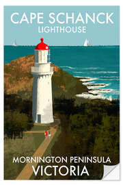 Wandsticker Kap Schanck, Australien