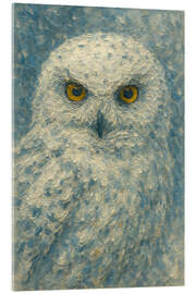 Cuadro de metacrilato Snowy Owl - Natalie Bruns
