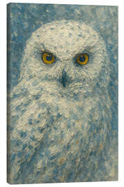 Canvas print Snowy Owl - Natalie Bruns