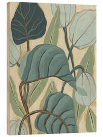 Holzbild Schieferpalmen II - June Erica Vess