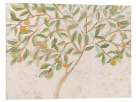 Hartschaumbild Zitrusbaum