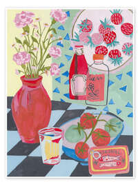 Wall art print Saucy Secrets II - Melissa Wang