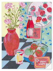 Sticker mural Saucy Secrets II - Melissa Wang