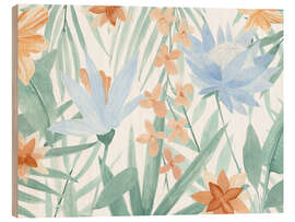 Holzbild Tropical Welcome - Annie Warren