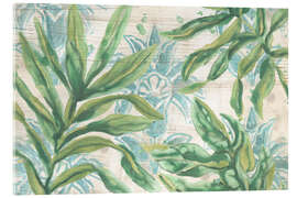 Acrylglasbild Palmenmuster