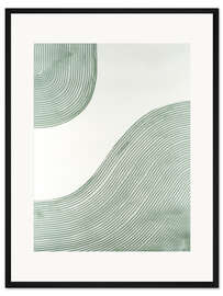 Gerahmter Kunstdruck Get Going I - Vanna Lam