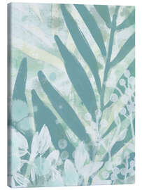 Leinwandbild Aqua Palms I