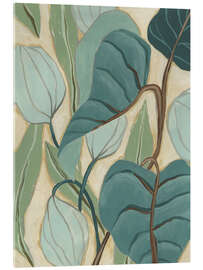 Acrylglasbild Schieferpalmen I - June Erica Vess