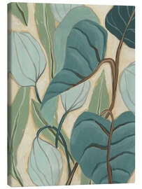 Leinwandbild Schieferpalmen I - June Erica Vess