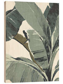 Holzbild Retro Miami Palms II - Jennifer Paxton Parker