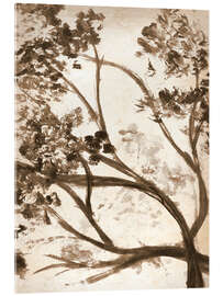 Acrylglasbild Sepia Zweige II - Alonzo Saunders