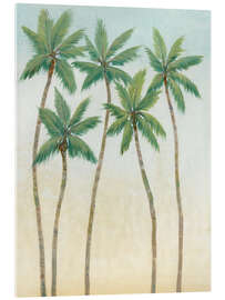 Acrylglasbild Palmenlandschaft - Tim O'Toole