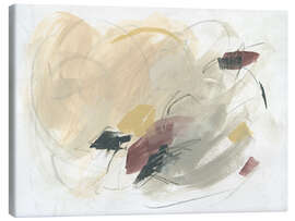 Leinwandbild Earthen Sketch II - June Erica Vess