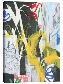 Leinwandbild Madrid Graffiti I