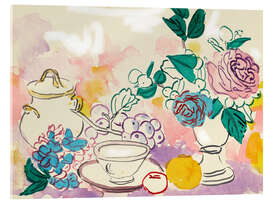 Acrylglasbild Farbenpracht