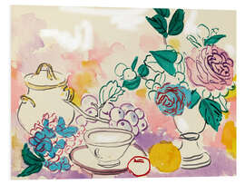 Hartschaumbild Farbenpracht