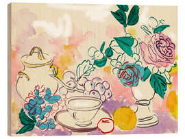 Holzbild Farbenpracht